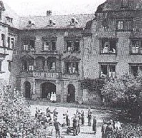 historisches Bild der Altenpflegeschule
